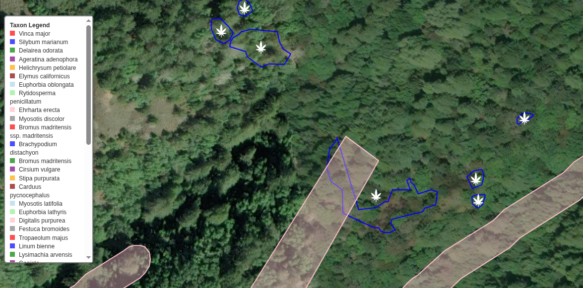 Pot Grow / Weed Patch Webmap